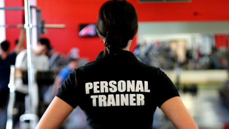 A Personal Trainer at Work