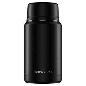 All Black Food Flask
