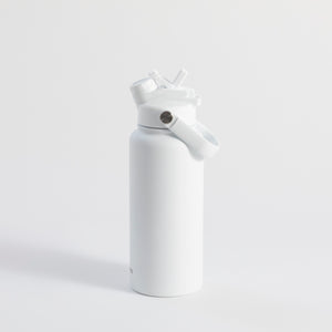Switch 1L Water Bottle with Straw – Arctic White