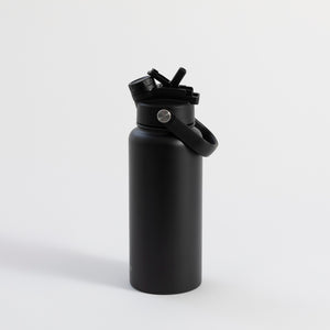 Switch 1L Water Bottle with Straw – Stealth Black