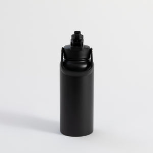 Switch 1L Water Bottle with Straw – Stealth Black
