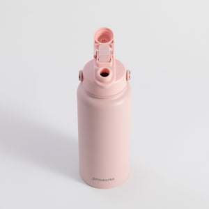 Switch 1L Water Bottle with Straw – Blossom Pink