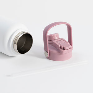 Switch 1L Water Bottle with Straw – Aurora Blush Ombre