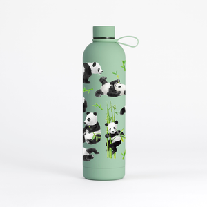 Panda Water Bottle (1 Litre) Pulse - Sage Green