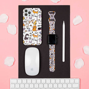Correa para Apple Watch Fiesta de Gatos