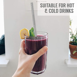 Proworks Metal Straws: Suitable for Hot and Cold Drinks