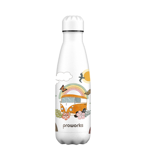 Originales Retro-Roadtrip-Muster