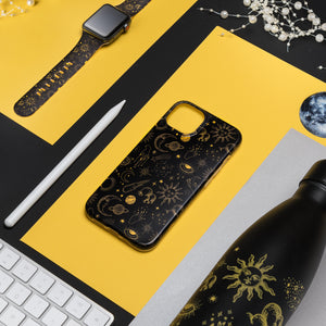 Custodia celeste per iPhone