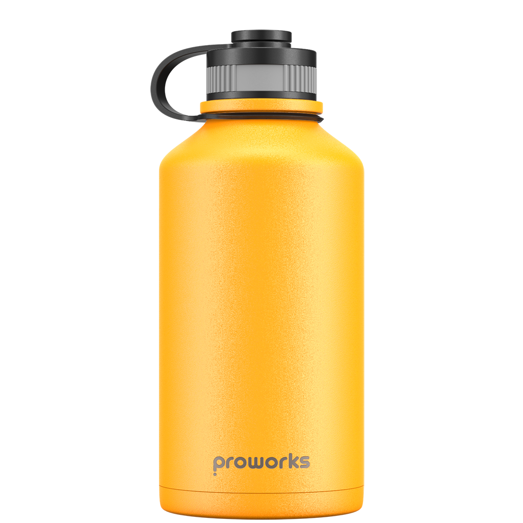 2 Litre Water Bottle - Yellow