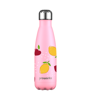 Original Lemon Cherries Water Bottle Pattern