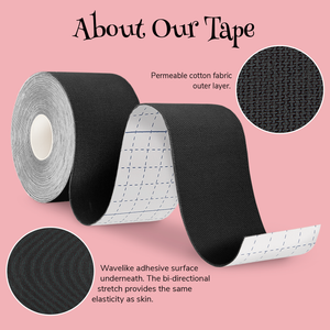 Boob Tape Rouleau de 7 m avec cache-tétons