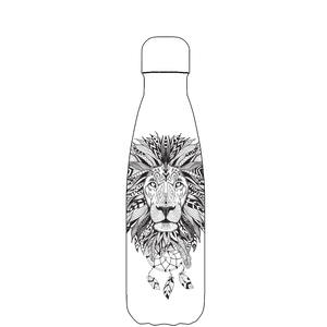 Original Aztec Lion Water Bottle Pattern