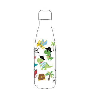 Original Dino Pirates Water Bottle Pattern