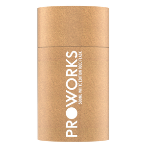 Proworks White Polka Dot Food Flask 500ml Packaging