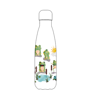Original Frog Life Water Bottle Pattern