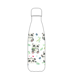 Original Panda Party Water Bottle Pattern