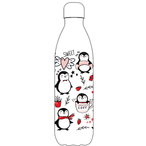 Original Penguin Huddle Water Bottle Pattern