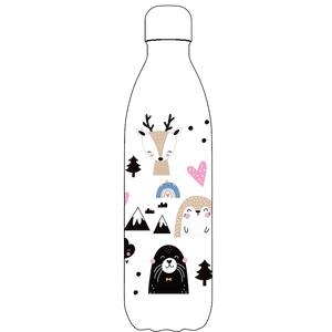 Original Scandinavian Friends Water Bottle Pattern