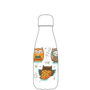 Original Tribal Owls Water Bottle Pattern