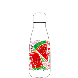 Original Watermelon Breeze Water Bottle Pattern