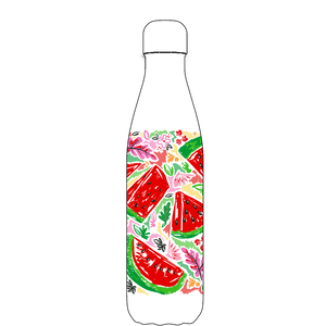 Original Watermelon Breeze Water Bottle Pattern