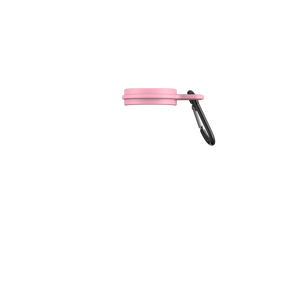 350ml Pastel Pink Water Bottle Carry Clip