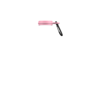 500ml Pastel Pink Water Bottle Carry Clip