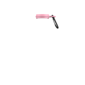 750ml Pastel Pink Water Bottle Carry Clip