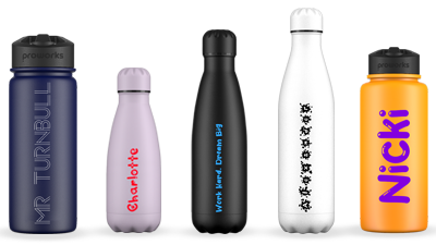 Why a Proworks Personalised Water Bottle?