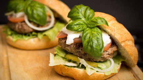 A Healthy BBQ Turkey Burger