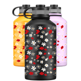 2 Litre Water Bottle - Daisy Pattern