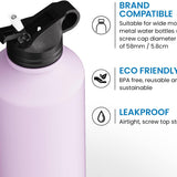 Explorer 2 Litre Water Bottle Straw Lid