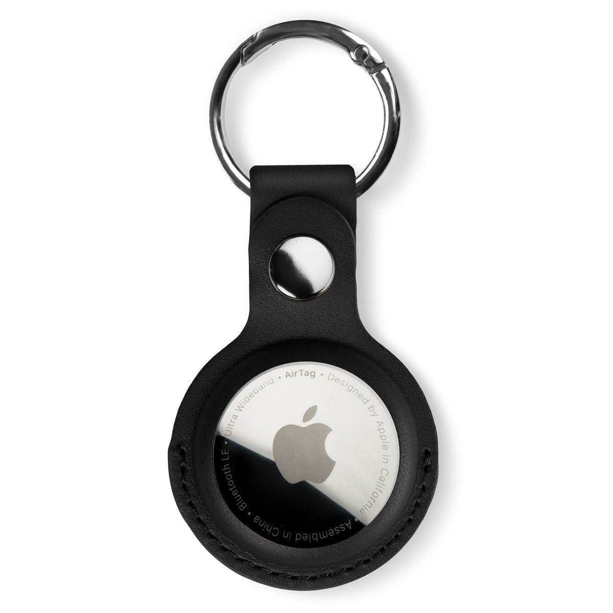 Étui Apple AirTag en cuir avec porte-clés -  France