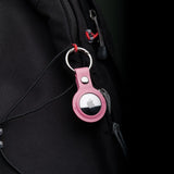Apple AirTag PU Leather Keyring Carry Case