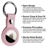 Apple AirTag PU Leather Keyring Carry Case