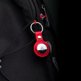 Apple AirTag PU Leather Keyring Carry Case