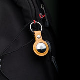 Apple AirTag PU Leather Keyring Carry Case