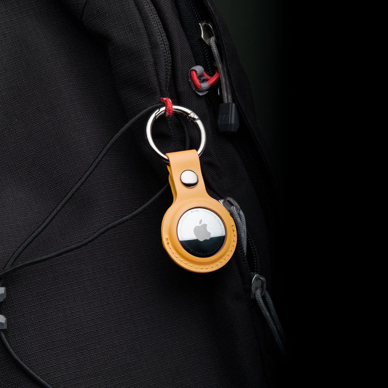Apple AirTag PU Leather Keyring Carry Case