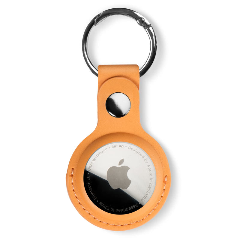 Apple AirTag PU Leather Keyring Carry Case