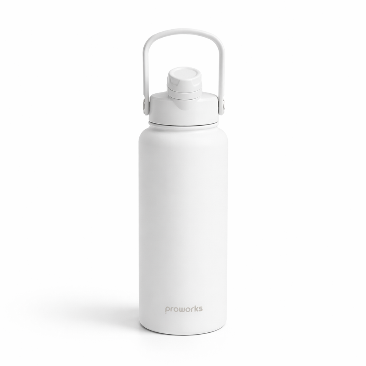 Switch 1L Water Bottle with Straw – Arctic White