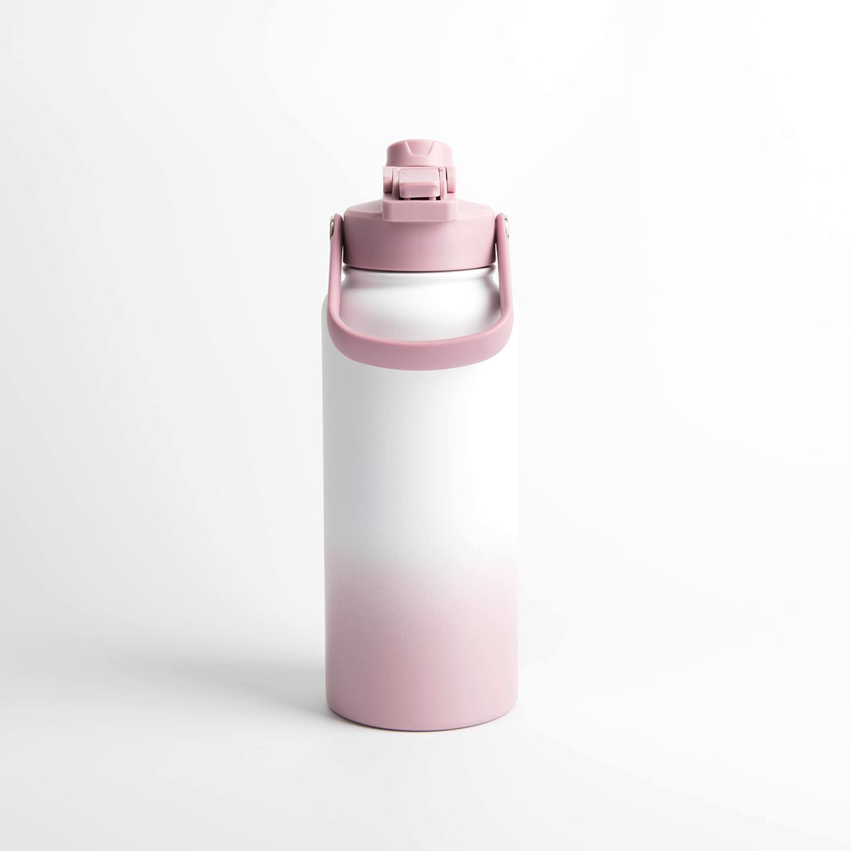 Switch 1L Water Bottle with Straw – Aurora Blush Ombre