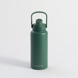 Switch 1L Water Bottle with Straw – Pine Green