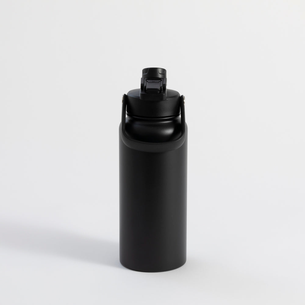 Switch 1L Water Bottle with Straw – Stealth Black