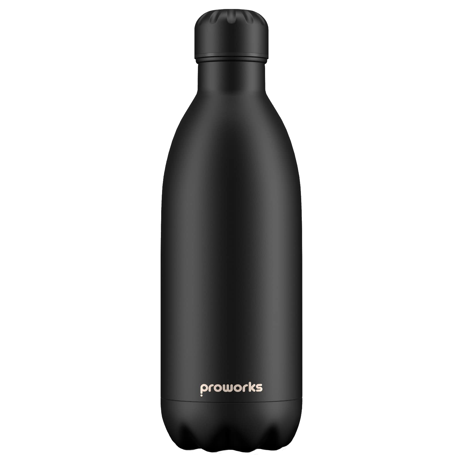 Explorer 1,5-Liter-Wasserflasche, ganz in Schwarz