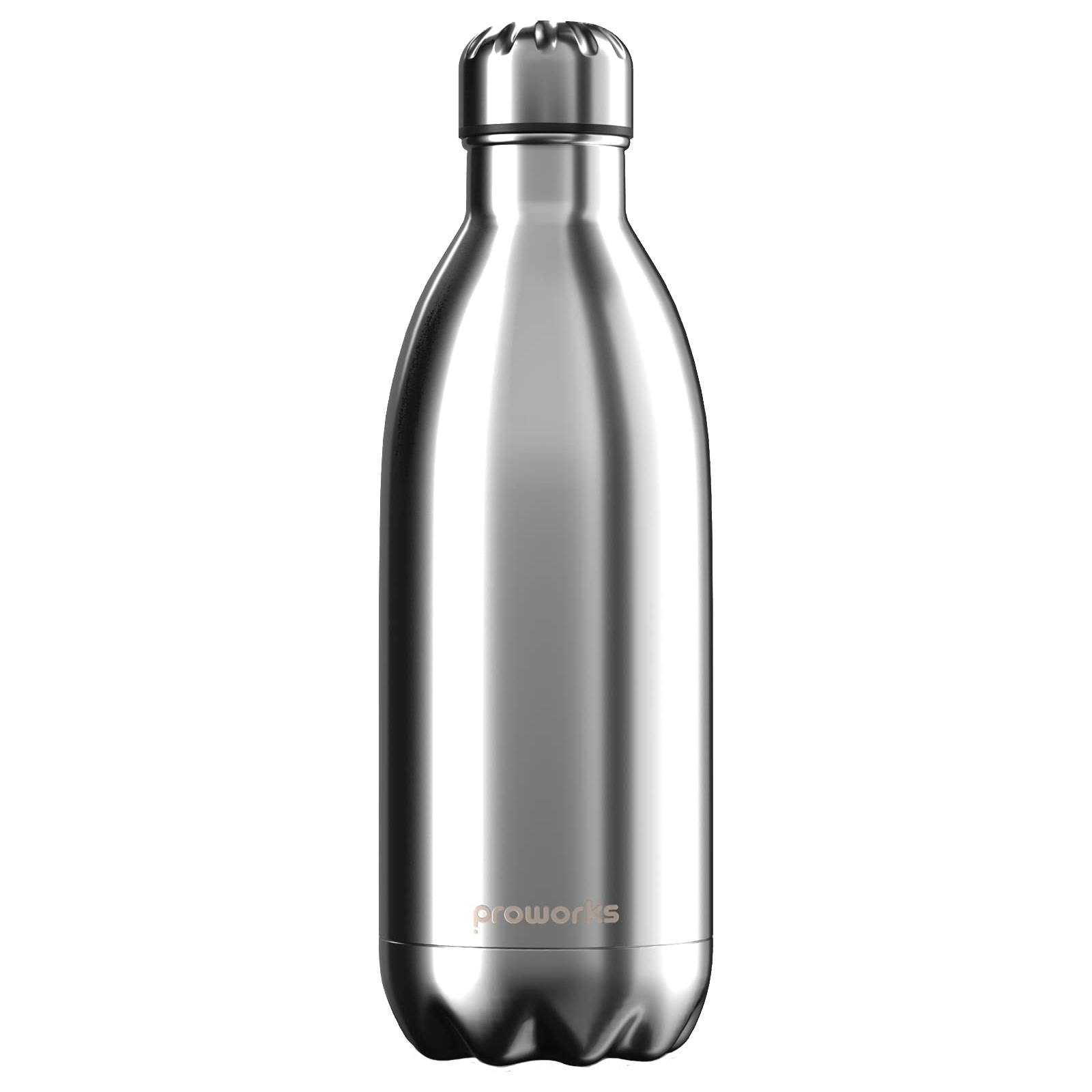 Botella de agua Explorer de 1,5 litros plateada