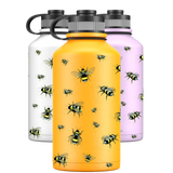 2 Litre Water Bottle - Bee Pattern