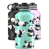 2 Litre Water Bottle - Panda Pattern