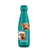 Original Highland Cow Water Bottle Pattern