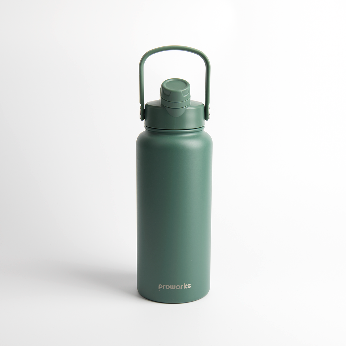 Switch 1L Water Bottle with Straw – Pine Green