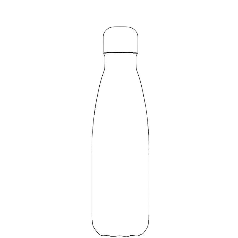 Botella de agua original con citas sarcásticas y citas de actitud